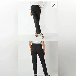 Liz Claiborne Career Petite Womens Black Dress Pants Size 4P EUC